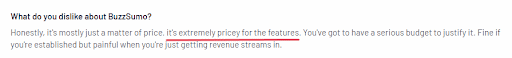 BuzzSumo reviews