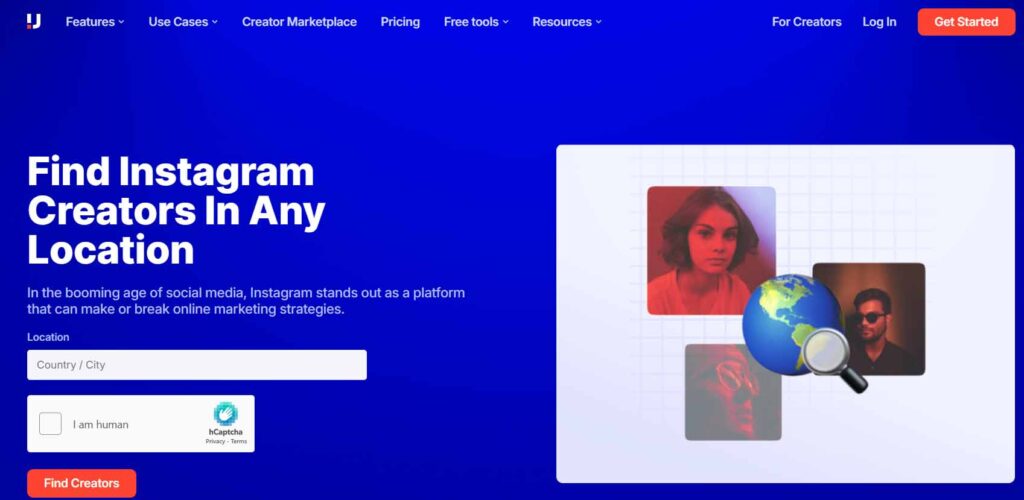 Upfluence free influencer discovery tool