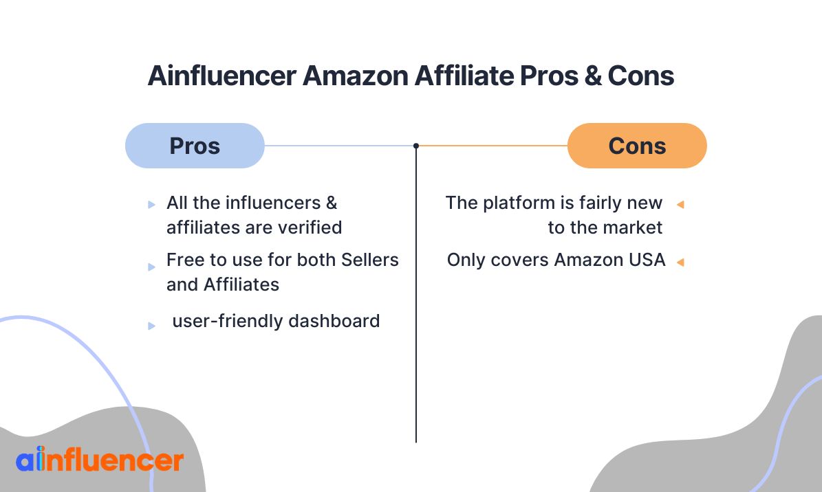 Ainfluencer Amazon Affiliate Pros & Cons