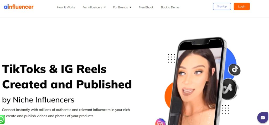 Ainfluencer homepage - find local influencers