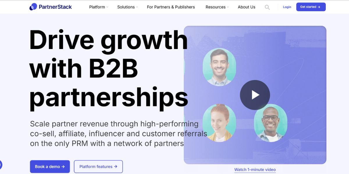 PartnerStack Home Page