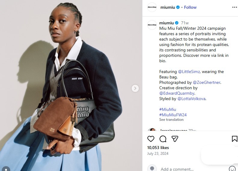 a macro influencer marketing campaign example