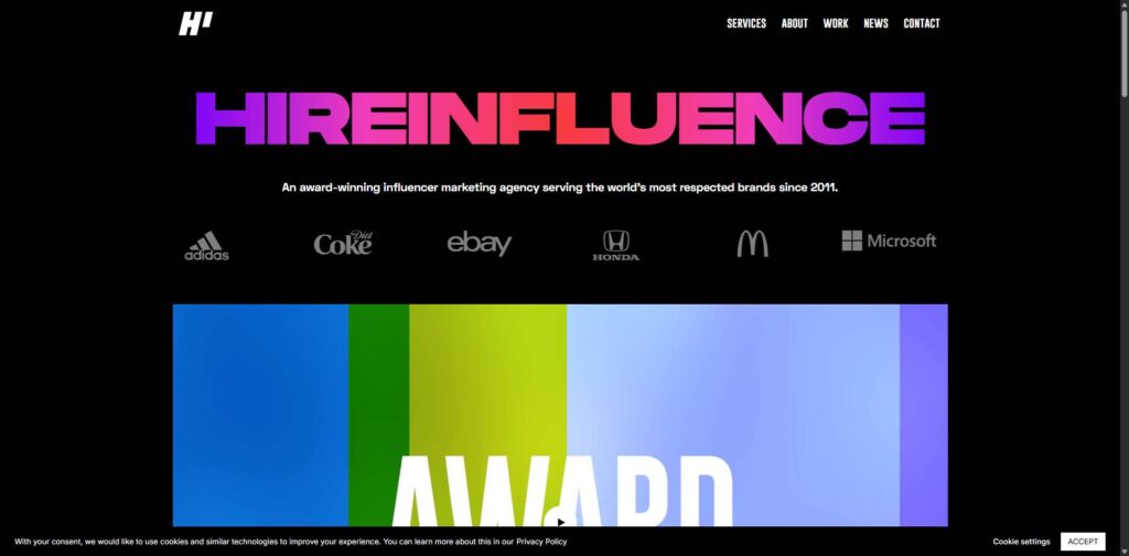 5. HireInfluence
