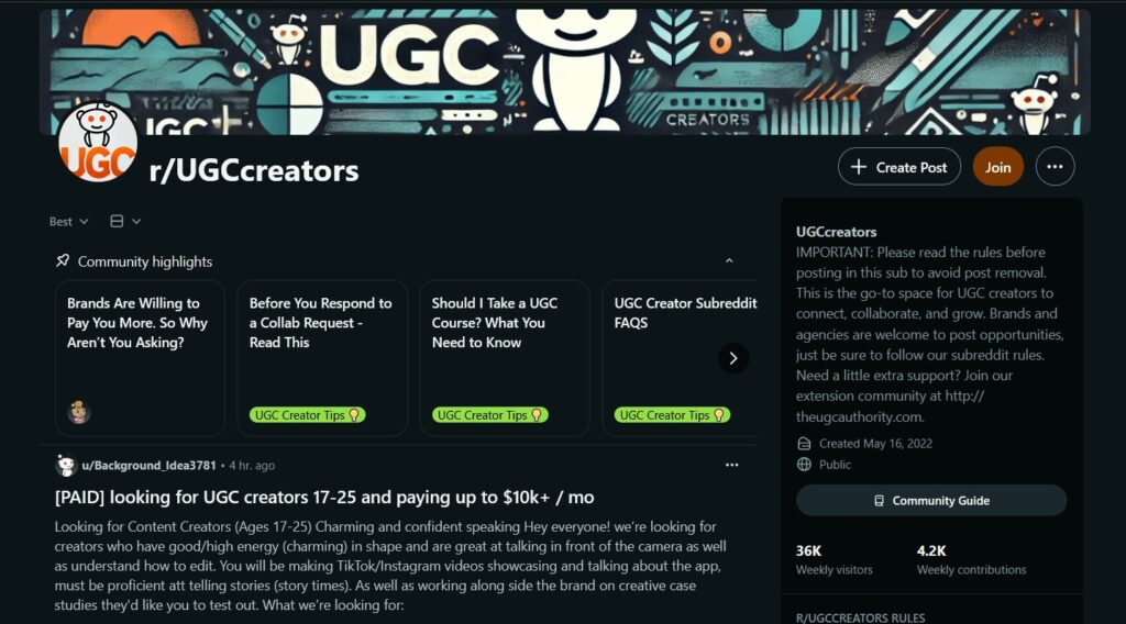 Use Reedit and Facebook Groups