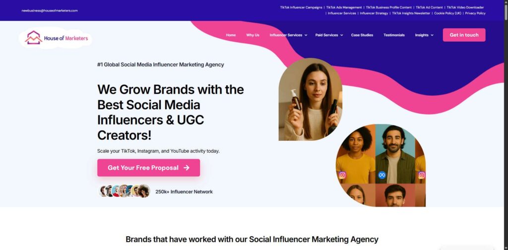 4. House Of Marketers