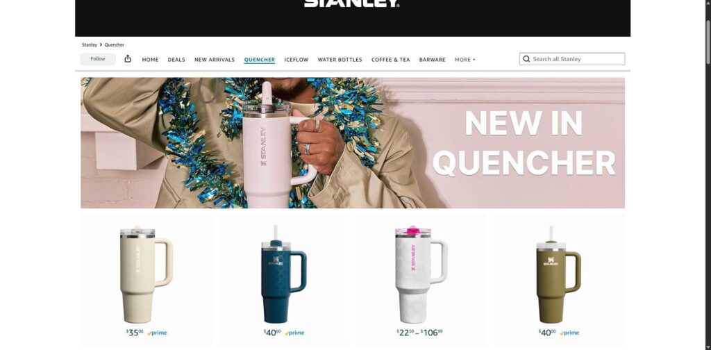 5. Stanley Quencher Tumbler