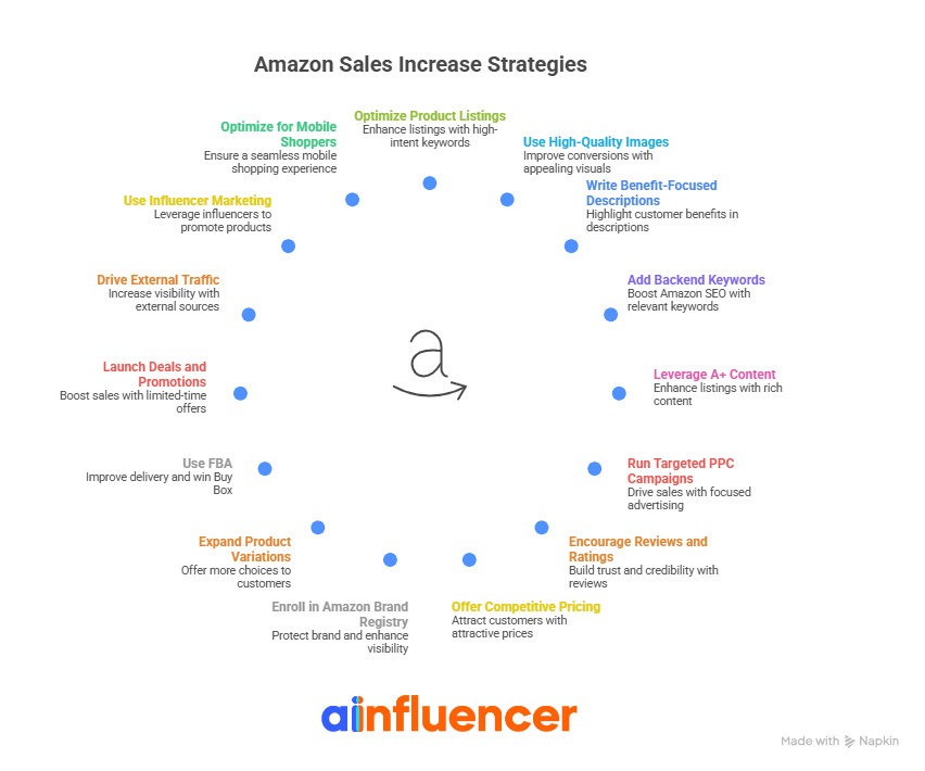 15 Expert-Backed Amazon Sales Increase Strategies in 2026