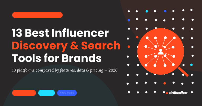 Read more about the article Top 13 Influencer Discovery Tools for Brands in 2026