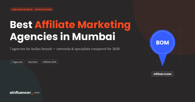 Read more about the article Best Affiliate Marketing Agencies in Mumbai in The Market 2026