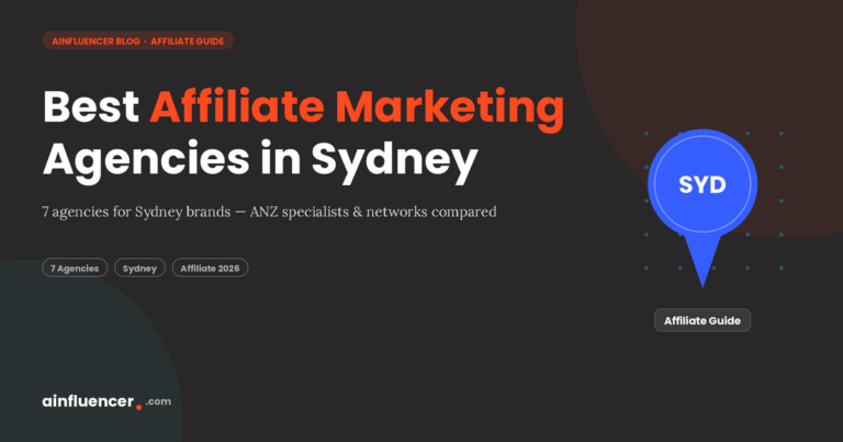 Read more about the article Best Affiliate Marketing Agencies in Sydney For Your Business in 2026