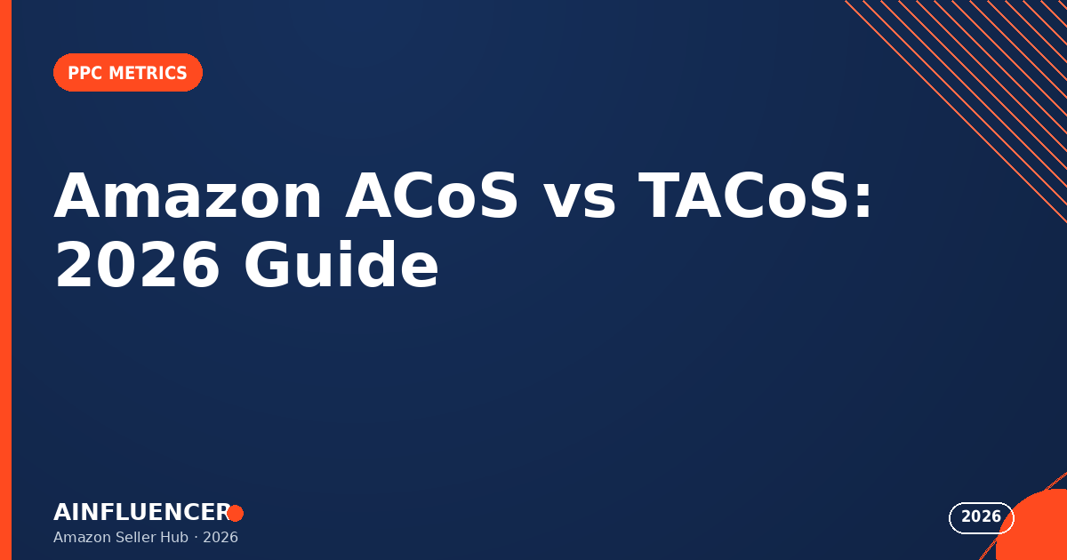 You are currently viewing Amazon ACoS vs TACoS: The 2026 Complete Guide