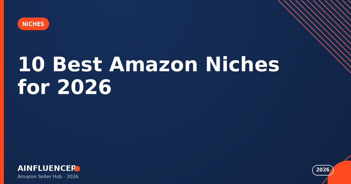 Read more about the article 10 Top Best Amazon Niches for 2026