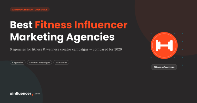 Read more about the article Best Fitness Influencer Marketing Agencies You Can Find in 2026