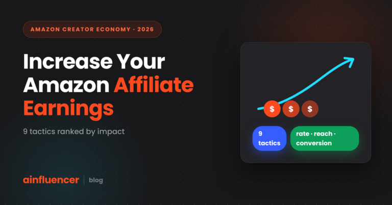 Read more about the article How to Increase Amazon Affiliate Earnings: 9 Tactics Ranked by Impact