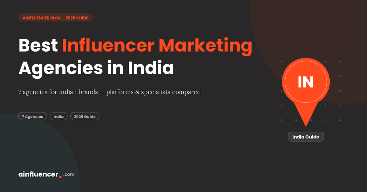 Read more about the article Top 7 Influencer Marketing Agencies in India in 2026