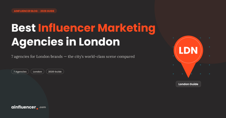 Read more about the article Best Influencer Marketing Agencies in London Compared 2026
