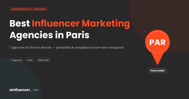 Read more about the article Best Influencer Marketing Agencies in Paris