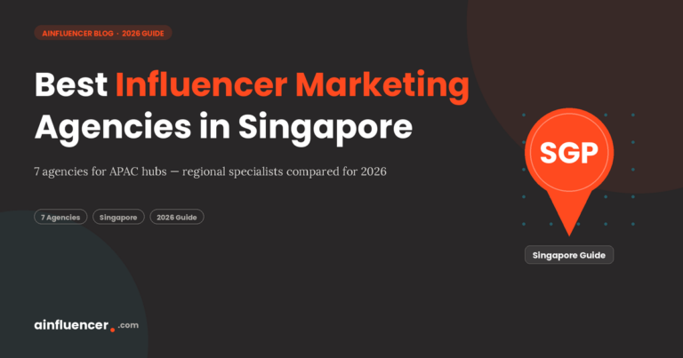 Read more about the article Best Influencer Marketing Agencies in Singapore Compared for 2026