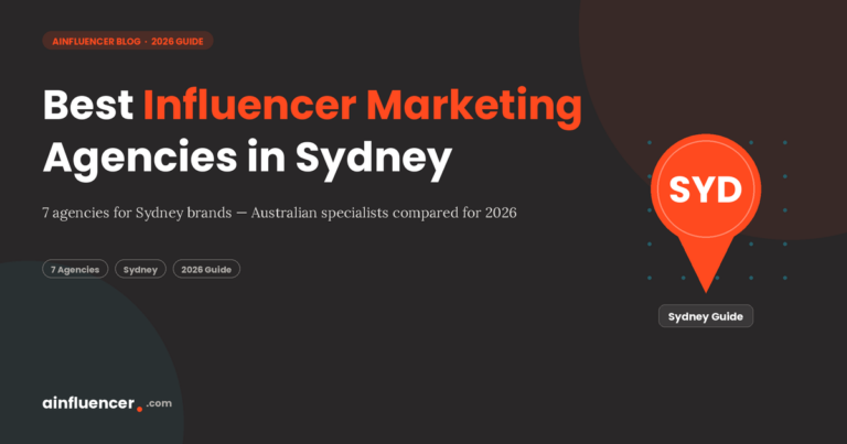 Read more about the article Best Influencer Marketing Agencies in Sydney For Creators 2026