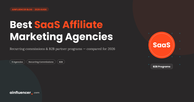 Read more about the article Top 6 SaaS Affiliate Marketing Agencies You Need to Know About 2026
