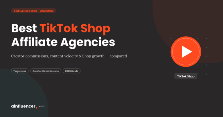 Read more about the article Best TikTok Shop Affiliate Agencies 2026