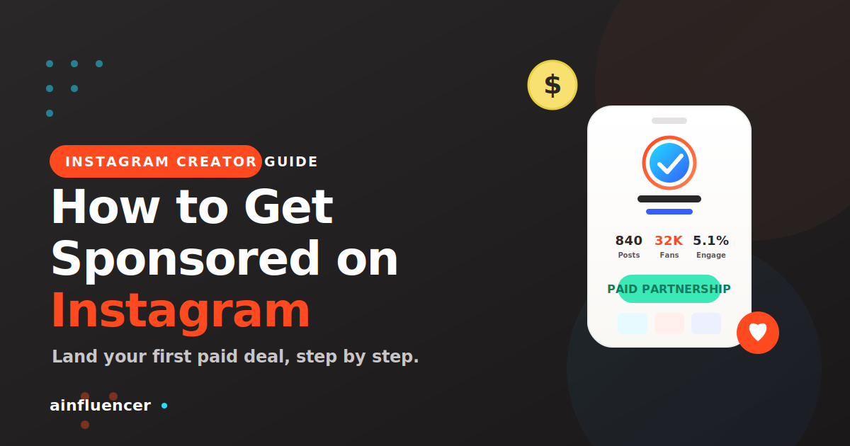 You are currently viewing How to Get Sponsored on Instagram