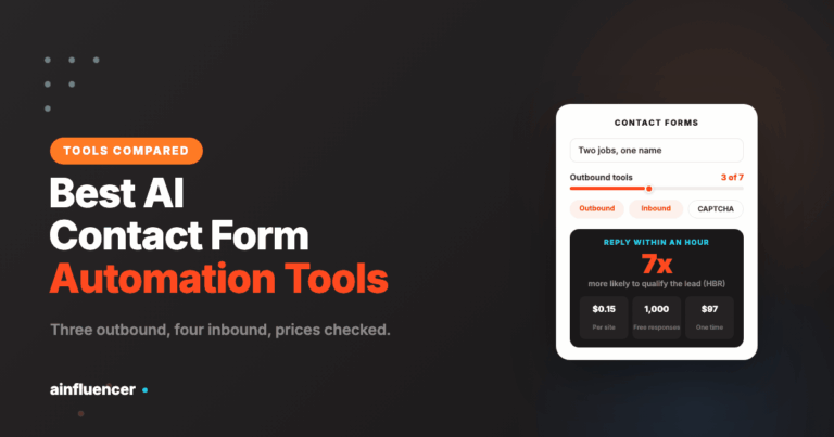 Read more about the article Best AI Contact Form Automation Tools in 2026