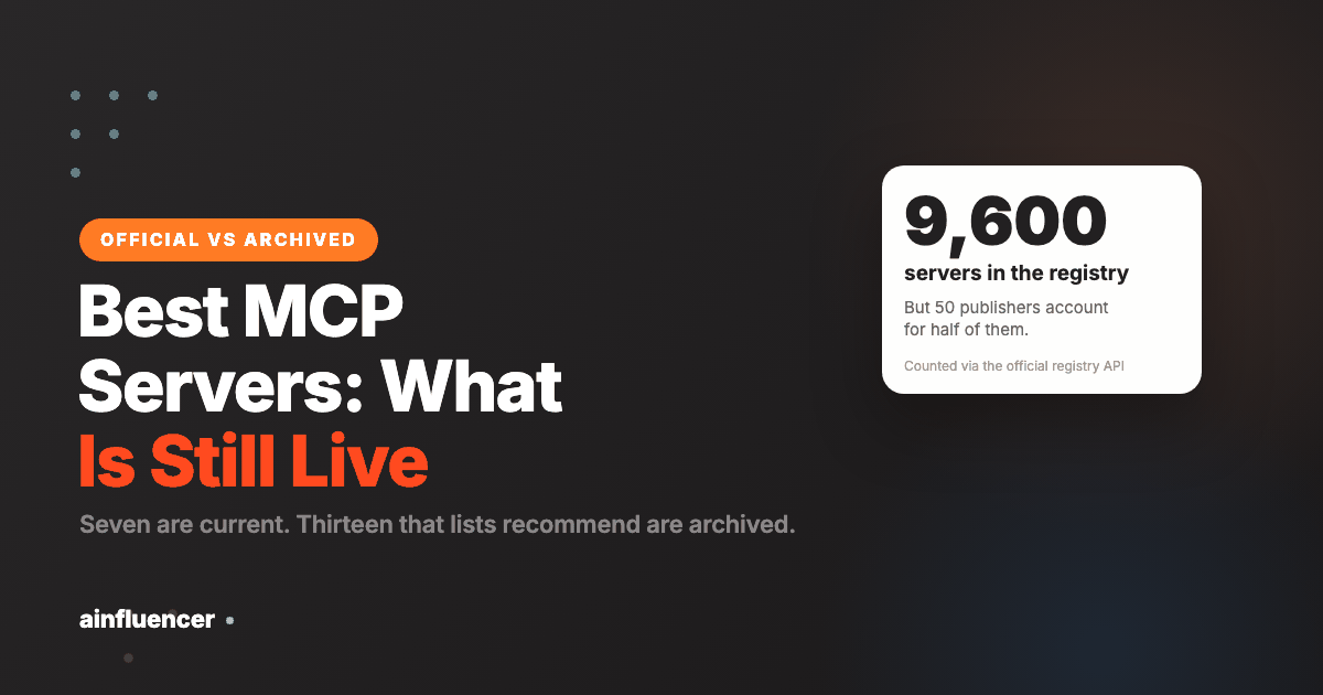 You are currently viewing Best MCP Servers: What Is Official, What Is Archived