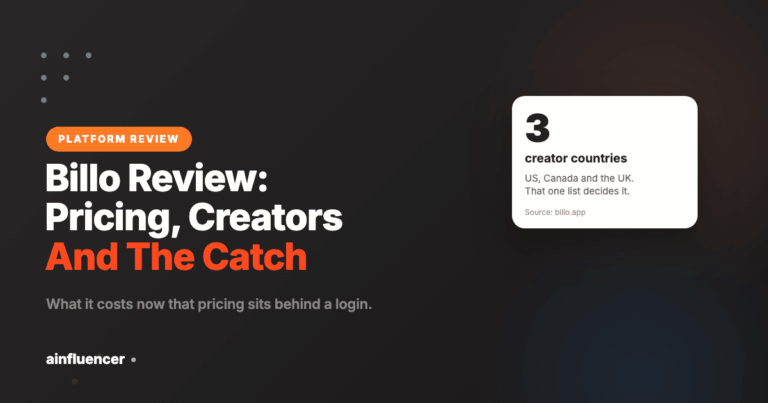 Read more about the article Billo Review 2026: Pricing, Creators and the Catch
