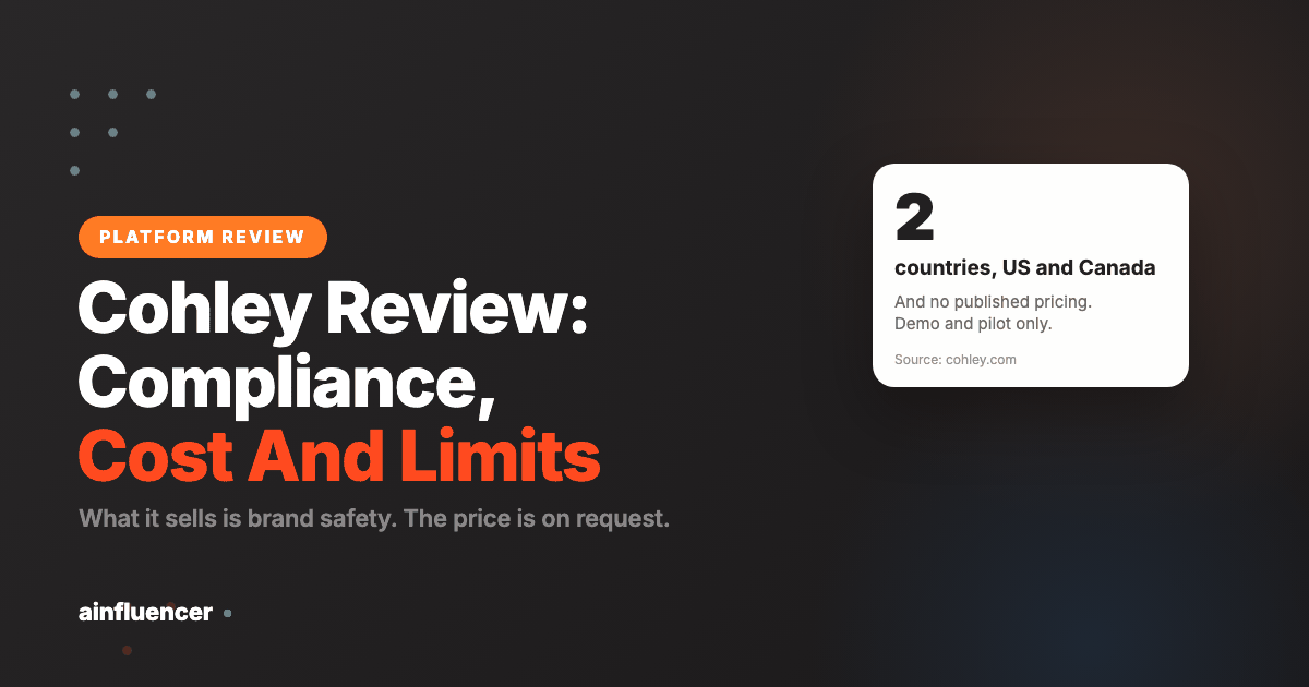 You are currently viewing Cohley Review 2026: Pricing, Compliance and Who It Is For