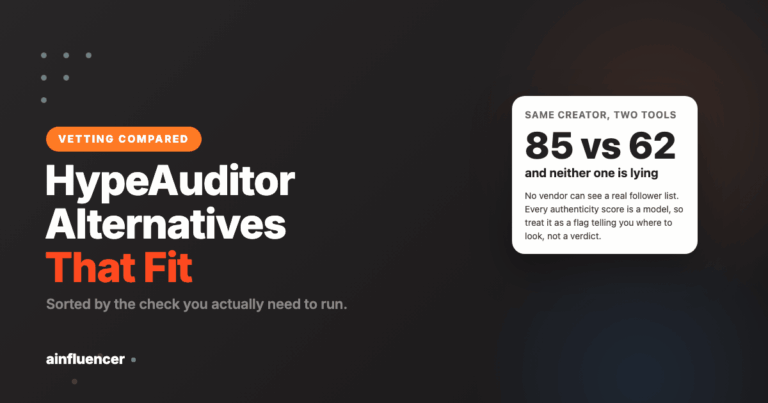 Read more about the article HypeAuditor Alternatives: 6 Options, by What You Need to Verify