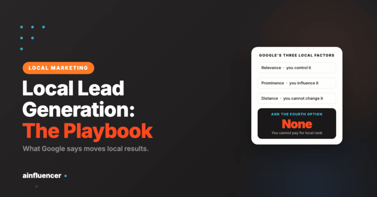 Read more about the article Local Lead Generation: a Proven 2026 Playbook