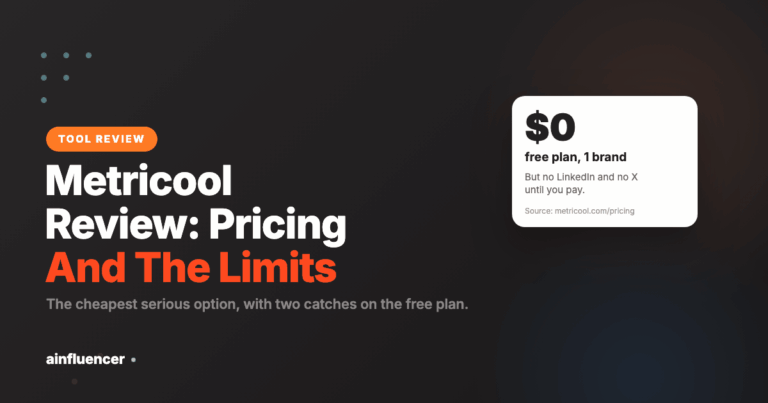 Read more about the article Metricool Review 2026: Pricing, Limits and Who It Suits